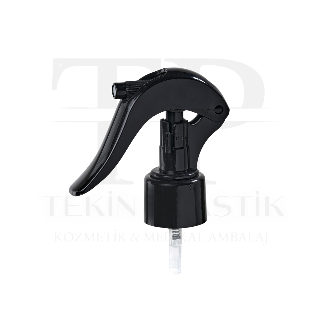 24 Ağız Mini Opak Siyah Triger Sprey Tetik Püskürtücüler 24 Ağız Mini Opak Siyah Triger Sprey Tetik Püskürtücüler