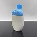 Şampuan Şişesi 100 ML – Beyaz Mavi Kapaklı Şampuan Şişesi 100 ML – Beyaz Mavi Kapaklı