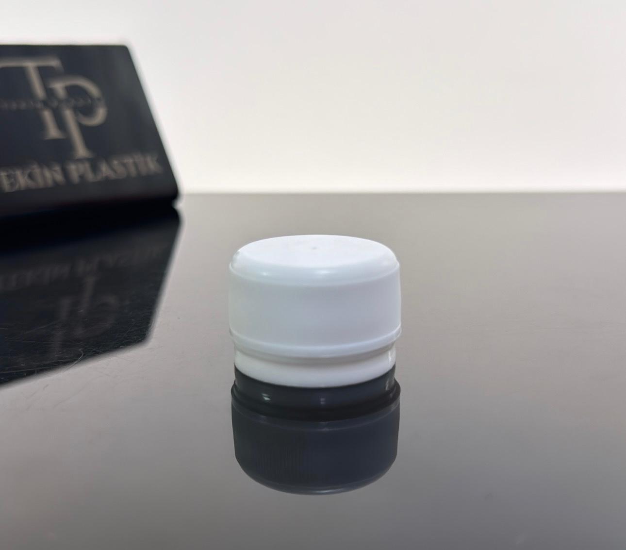 28 mm Beyaz Kilitli Kola Kapak