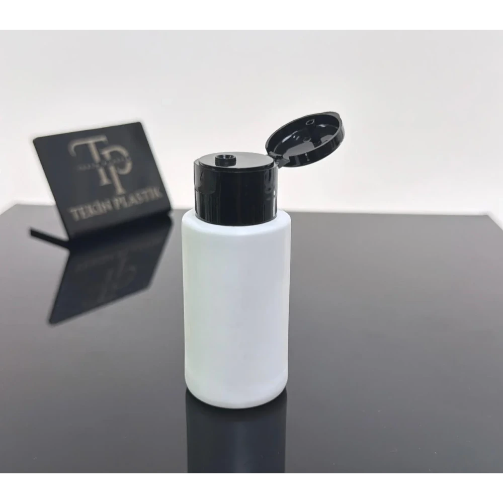  Fliptop Kapak 24 mm Siyah Açmalı Şampuan 