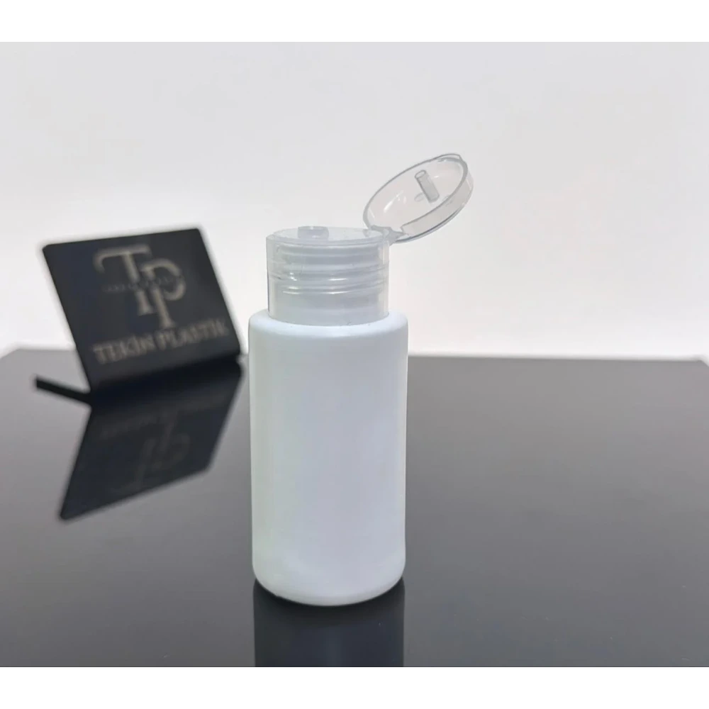 24 mm Şeffaf Fliptop Açmalı Şampuan Kapak