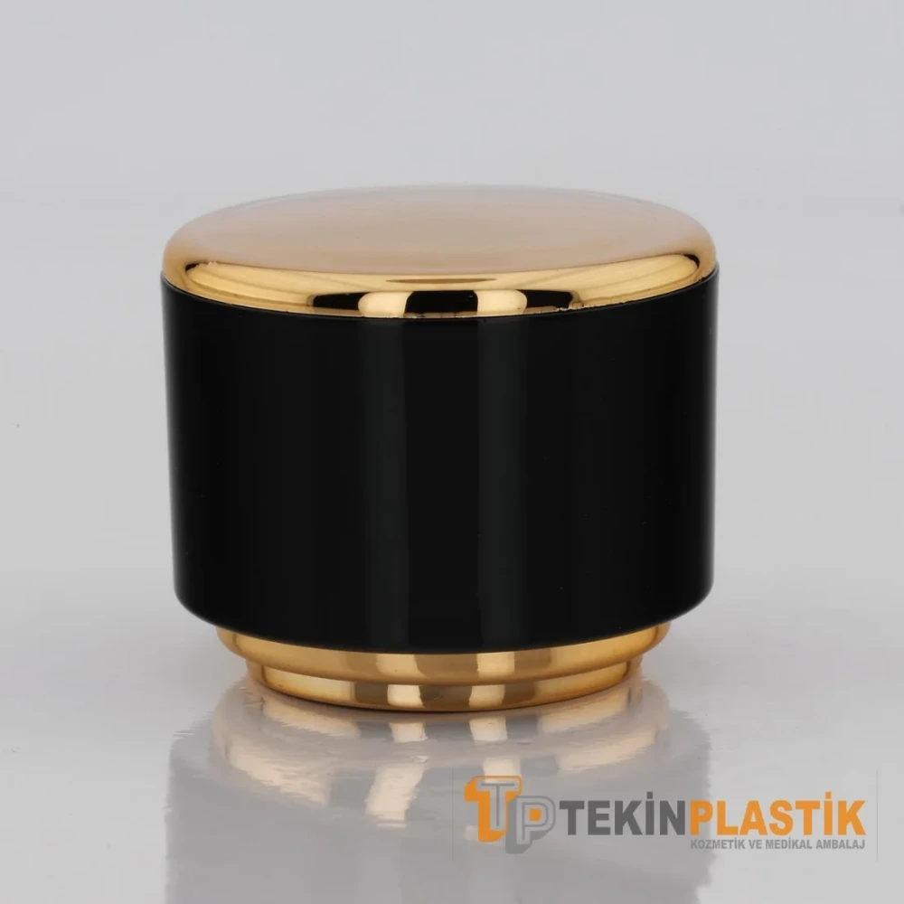 PARFÜM ŞİŞE KAPAK POLO MODEL GOLD SİYAH  15 MM