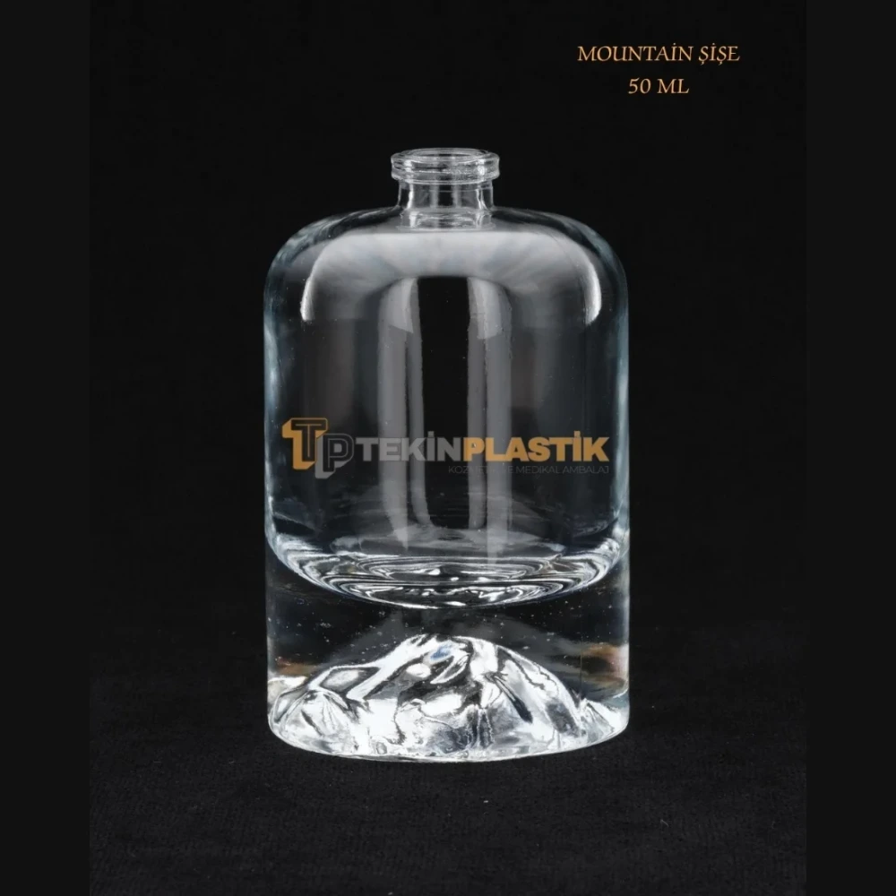 PARFÜM ŞİŞESİ MOUNTAİN ŞİŞE 50 ML ŞEFFAF CAM