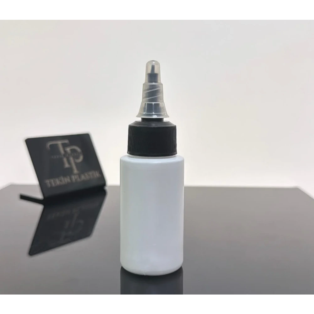 Asansör Kapak 24 mm Şeffaf Uçlu Siyah 